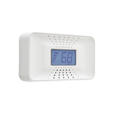 Alarma de monóxido de carbono (CO) con batería de 10 años y display digital de temperatura