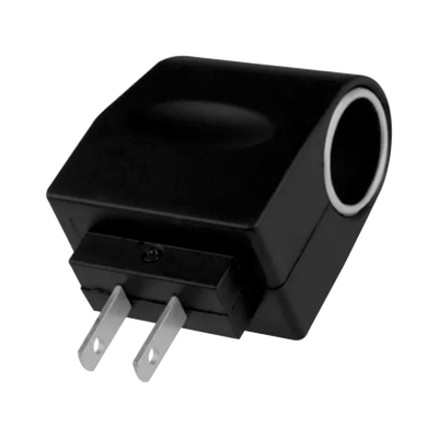 Convertidor de Corriente de 110 / 240 Vca a 12 Vcc / 500 mAh con enchufe para encendedor de cigarrillos.