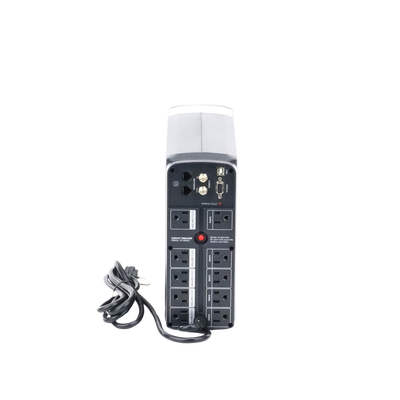 UPS de 1350 VA/815 W, Topología Línea Interactiva, Entrada 120 Vca NEMA 5-15P, Tipo Mini Torre, Con 10 Tomas NEMA 5-15R