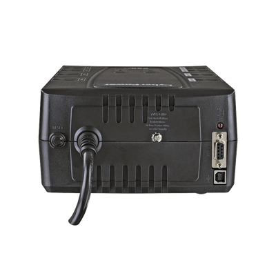 UPS de 825 VA/450 W, Topología Línea Interactiva, Entrada 120 Vca NEMA 5-15P, Tipo Gabinete Compacto, Con 8 Tomas NEMA 5-15R