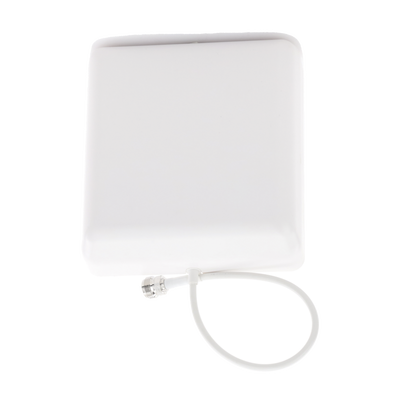 Antena direccional tipo Panel para interior/ Cubre 698-960 MHz, 1710-2700 MHz/ Ganancia 4-6 dBi, 8 dBi/ Conector N-Hembra/ Incluye montaje para pared.