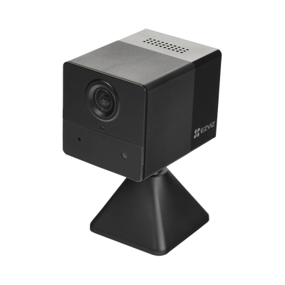 Mini Cámara IP Inalámbrica Con Batería Recargable (Cero Cables) / 2 Megapíxel  / Uso en Interior / Grabación en la Nube / Base Magnética Para Adherirla a Superficies Metálicas