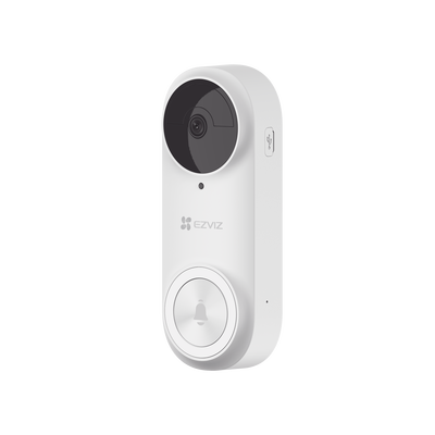 Timbre con Cámara Wi-Fi (Doorbell) de Batería Recargable  / Libre de Cables / Uso Exterior Con Protección (IP65) / Cámara 3 Megapíxel / Llamada a la App / Incluye Timbre Para Interior Con Timbres Seleccionables / Ranura