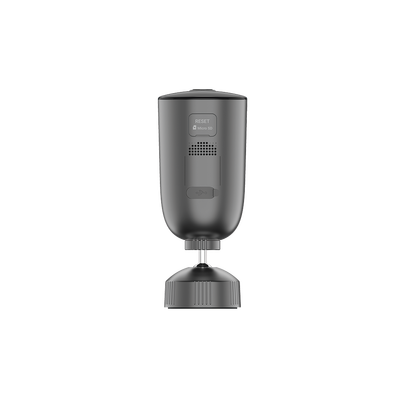 Cámara IP Inalámbrica Con Batería Recargable (Cero Cables) / 2K (3 Megapixel) / Micro SD / Detección Humana / Colores en Oscuridad / Sirena y Estrobo / 15 Mts IR / 15 Mts Luz Blanca / Exterior