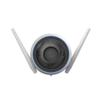 Bala WiFi / 5MP (3K) / Detección humana / Detección de Vehiculo / Sirena / Luz Parpadeante / Colores en Oscuridad / Micro SD / Uso en Exterior