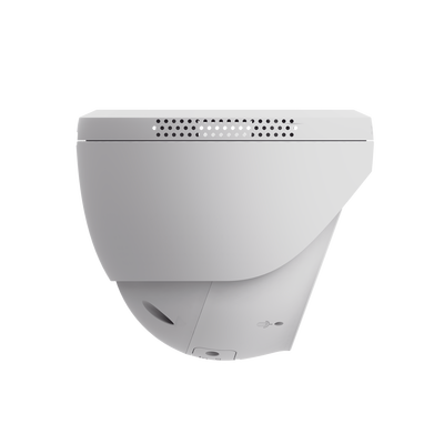 Domo IP 3 Megapíxel (2K) / Wi-Fi / Sirena y Estrobo /Audio de Dos Vías / Detección Humana y Vehiculo / Notificación Push / Audios Personalizables / Ranura Para Memoria hasta 512GB / Uso en Exterior IP67