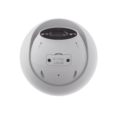 Domo IP 3 Megapíxel (2K) / Wi-Fi / Sirena y Estrobo /Audio de Dos Vías / Detección Humana y Vehiculo / Notificación Push / Audios Personalizables / Ranura Para Memoria hasta 512GB / Uso en Exterior IP67