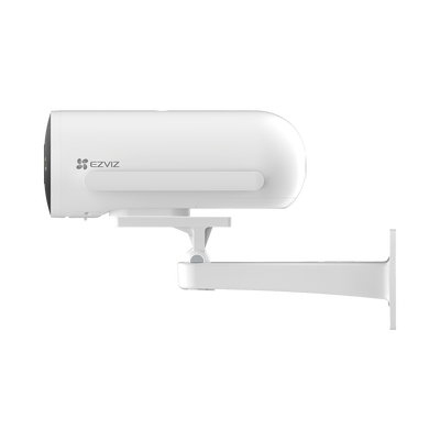 Cámara Bala / 4G / Resolución 3 Megapixel (2K) / Visión Nocturna en Color / AI Detección de Humanos y Vehículos / Defensa Activa con Sirena y Luz Estroboscópica / IP67