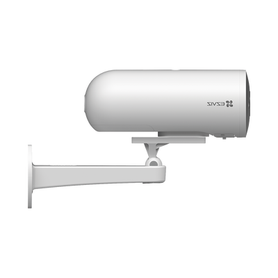 Cámara IP Exterior PoE / Color Night Vision / 3 Megapixel (2K) / AI Detección Humana y Vehiculos / H.265 / Vision Nocturna a Color / IP67 / Audio Bidireccional / Luz y Sirena / Micro SD