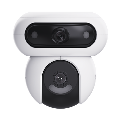 Cámara Doble Lente PT / Rotación en Ambos Lentes / Wi-Fi / 4MP+ y 4MP (Resolución 8 Megapixel ) / Auto Seguimiento Inteligente / Visión Color Nocturna