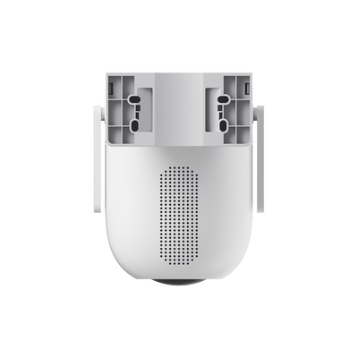 Cámara PT Doble Lente / 10 Megapixel (5MP+5MP) / IA Detección Humana y Vehiculo / Vision Nocturna a Color / Sirena y Luz Estroboscópica / Vista Simultánea de Cámara PT y Cámara Fija / Protección IP65 / Audi