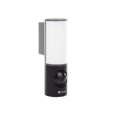 Cámara IP 4 Megapíxel / Wi-Fi / Lampara Integrada / Audio de dos vías / Imágen Nocturna a Color / Detección Humana / Audios Personalizables / Almacena en Memoria Interna / Uso Exterior con Protección