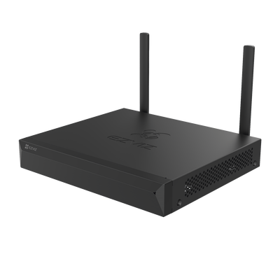 NVR Inalámbrico (WiFi) de 8 Canales IP / Admite Cámaras hasta 5 Megapixel (3K) / Salidas HDMI y VGA  / H.265 / Almacenamiento Expandible hasta 8 TB