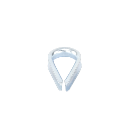 Cuello/ Guardacabo/ Rozadera para Cable de 1/4" de Acero Galv. por Inmersión.