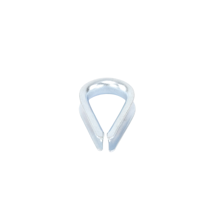 Cuello/ Guardacabo/ Rozadera para Cable de 1/4" de Acero Galv. por Inmersión.