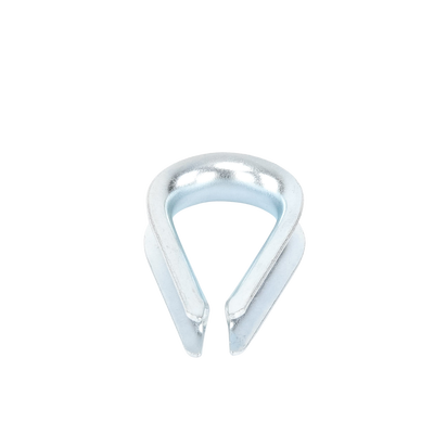 Cuello/ Guardacabo/ Rozadera para Cable de 3/8" de Acero Galv. por Inmersión.