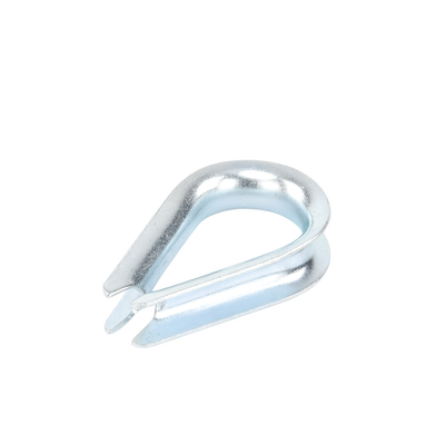 Cuello/ Guardacabo/ Rozadera para Cable de 3/8" de Acero Galv. por Inmersión.