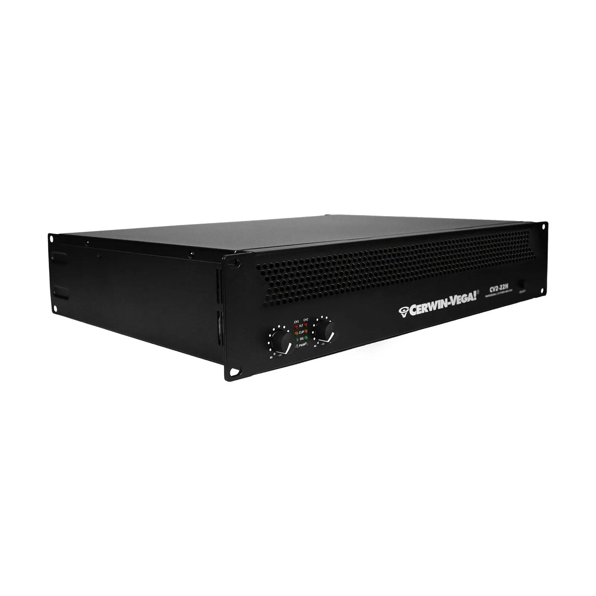 Cerwin-Vega CV2-22H Amplificador de Potencia Profesional – 2 Canales, 2260W Max, Montaje en Rack 2U