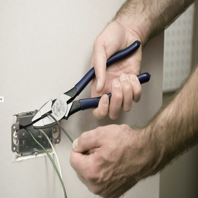 Pinzas de Corte Lateral y Alta Palanca, Punta tipo New England de 9 Pulgadas.