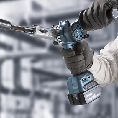 LIJADORA D/BANDA 1/2IN V.V. 600-1700 M/MIN M/BL LI-ION S/BAT Y CARG. C/LUZFRENO 18V