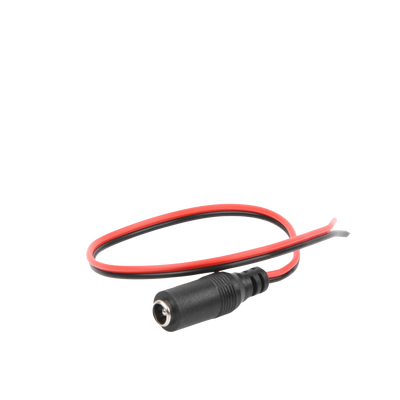 Cable con conector hembra, alimentación para Vcc con puntas libres.