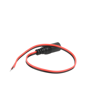 Cable con conector hembra, alimentación para Vcc con puntas libres.