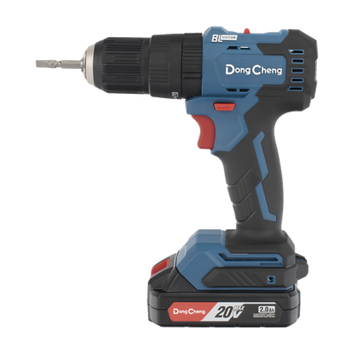 Rotomartillo / Taladro Inalámbrico de 20V sin Carbones, Broquero de 1/2", incluye 2 Baterías de 2.0 Ah, Cargador y Maletín