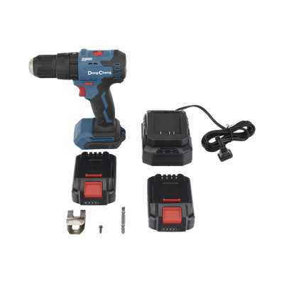 Rotomartillo / Taladro Inalámbrico de 20V sin Carbones, Broquero de 1/2", incluye 2 Baterías de 2.0 Ah, Cargador y Maletín