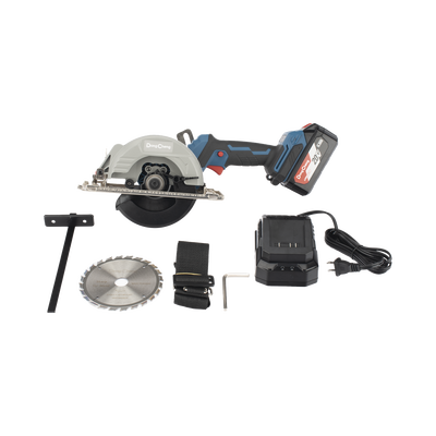 Sierra circular Inalmbrica sin escobillas de 20V, Incluye una Batería de 4.0Ah y Cargador.