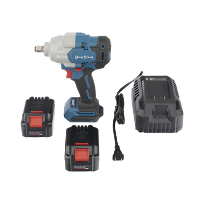 Llave de Impacto Inalámbrica de 20 V, incluye 2 Baterías de 5.0 AH, Cargador y Estuche plástico.