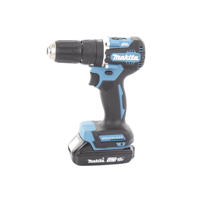 Rotomartillo/Taladro Inalámbrico SIN CARBONES, Broquero de 1/2", 1,700 RPM, 18V, Torque: 42 N.m C/2 Bat. (1.5Ah) y Cargador.