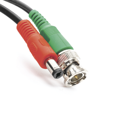 Cable coaxial ( BNC RG59 ) + Alimentación / SIAMÉS / 40 Metros / 100 % COBRE / Para Cámaras 4K  / Uso interior y exterior.