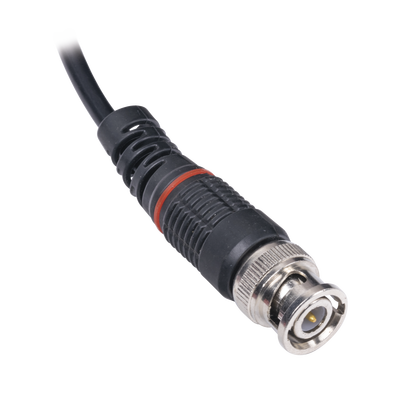 Cable Coaxial Armado con Conector BNC (Video) / Longitud de 8 mts / Optimizado para Cámaras 4K / Uso en Interior.