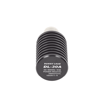 Carga Terminal Fantasma Seca de 50 Ohm, 15 Watt, DC-500 MHz, conector UHF macho (PL-259).