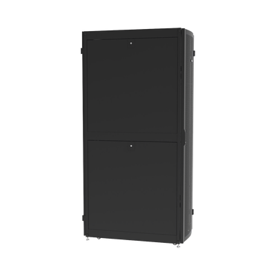 Gabinete Net-Verse para Centros de Datos, 42UR, 600mm de Ancho, 1000mm de Profundidad, Fabricado en Acero, Color Negro