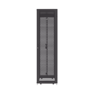 Gabinete Net-Verse para Centros de Datos, 45UR, 600mm de Ancho, 1200mm de Profundidad, Fabricado en Acero, Color Negro