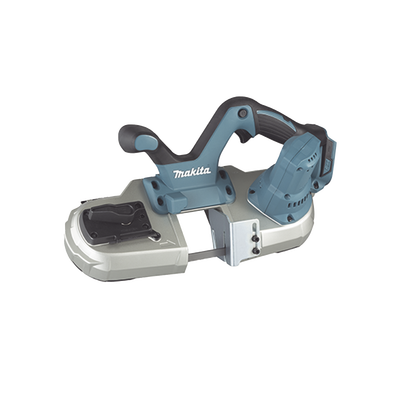 Sierra de Banda 64x64mm inalámbrica de 18v, incluye 2 baterias Li-Ion 5.0 A.h y Cargador