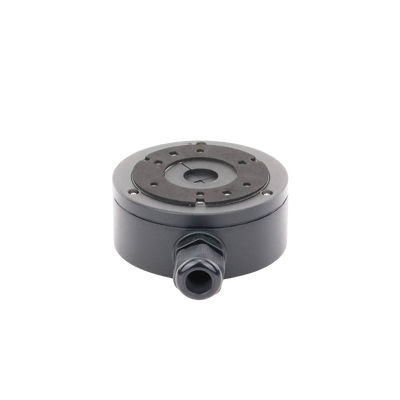 Caja de Conexión de Metal Color Negro / Exterior IP66 / Compatible con DS-2CD1043G2-LIUF/BLACK & DS-2CD2043G2-I(U)(BLACK)