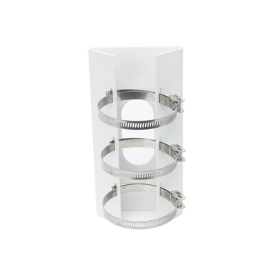 Montaje Vertical para Poste / Material de Acero Inoxidable