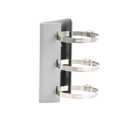 Montaje de Poste para PTZ / Acero Inoxidable / Compatible con PTZ HIKVISION