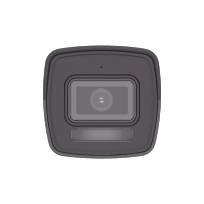 [Dual Light] Bala IP 4 Megapixel / Lente 2.8 mm / 30 mts IR + 30 mts Luz Blanca / Micrófono Integrado / ACUSENSE Lite / Exterior IP67 / H.265 / PoE  / Micro SD