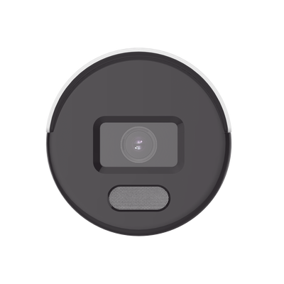 Bala IP 4 Megapixel / ACUSENSE Lite (Detección de Movimiento en Humanos y Vehículos)  / Lente 2.8 mm / Luz Blanca 30 mts / Imagen a Color 24/7 / Exterior IP67 /  WDR 120 dB / PoE / ONVIF