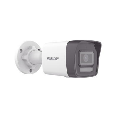 [Dual Light] Bala IP 8 Megapixel (4K) / Lente 2.8 mm / 30 mts IR + 30 mts Luz Blanca / Micrófono Integrado / ACUSENSE Lite / Exterior IP67 / H.265 / PoE  / Micro SD