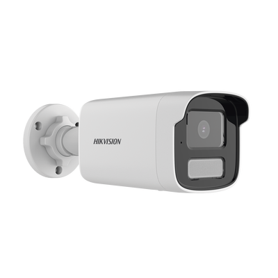 [Dual Light] Bala IP 8 Megapixel  (4K) / Lente 4 mm / 50 mts IR + 50 mts Luz Blanca / Micrófono Integrado / ACUSENSE Lite / Exterior IP67 / H.265 / PoE  / Micro SD