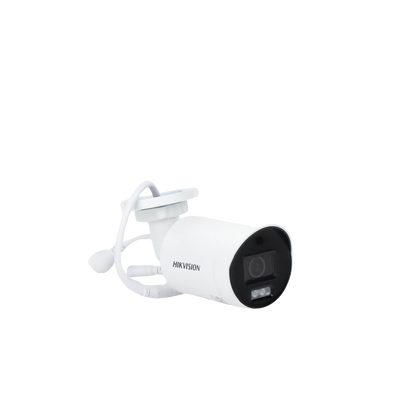 [Dual Light + ColorVu] Bala IP 4 Megapixel / Lente 2.8 mm / 40 mts IR + 40 mts Luz Blanca /  Microfono Integrado / Exterior IP67 /   WDR 130 dB / ACUSENSE / Captura Facial /  PoE / ACUSEARCH