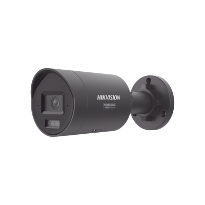 [Dual Light + ColorVu 3.0 + HikAI] Bala IP 4 Megapixel / Lente 2.8 mm / 40 mts IR + Luz Blanca / 2 Microfonos Integrados / Exterior IP67 /  WDR 130 dB / ACUSENSE 3.0 / Metal / NEMA 4X / ACUSEARCH