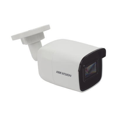 Bala IP 8 Megapixel (4K) / 30 metros IR EXIR / Lente 2.8 mm / WDR 120 dB / PoE / Exterior IP67 / IK10 / Videoanaliticos Integrados / Onvif / MicroSD