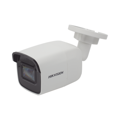 Bala IP 8 Megapixel (4K) / 30 metros IR EXIR / Lente 2.8 mm / WDR 120 dB / PoE / Exterior IP67 / IK10 / Videoanaliticos Integrados / Onvif / MicroSD