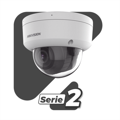[Dual Light + 2 Micrófonos Integrados] Domo IP 4 Megapixel / Lente Mot. 2.8 a 12 mm / 40 mts Luz Blanca + 40 mts IR / ACUSENSE / Exterior IP67 / IK10 / WDR 120 dB / PoE / ONVIF / Alarmas I/O / Micro SD / Metal / ACUSEARCH