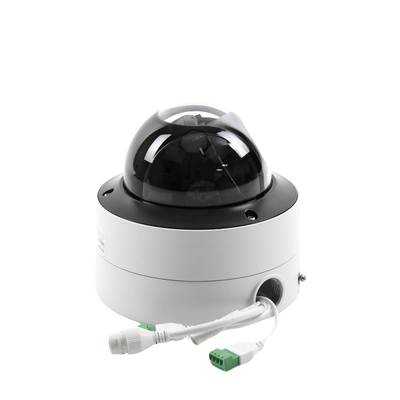 Domo IP 4 Megapixel / Imagen a Color 24/7 / Lente 3.6 - 9 mm / Luz Blanca 40 mts / WDR 130 dB / Exterior IP67 / IK10 / Captura Facial / ACUSENSE / MicroSD / ACUSEARCH